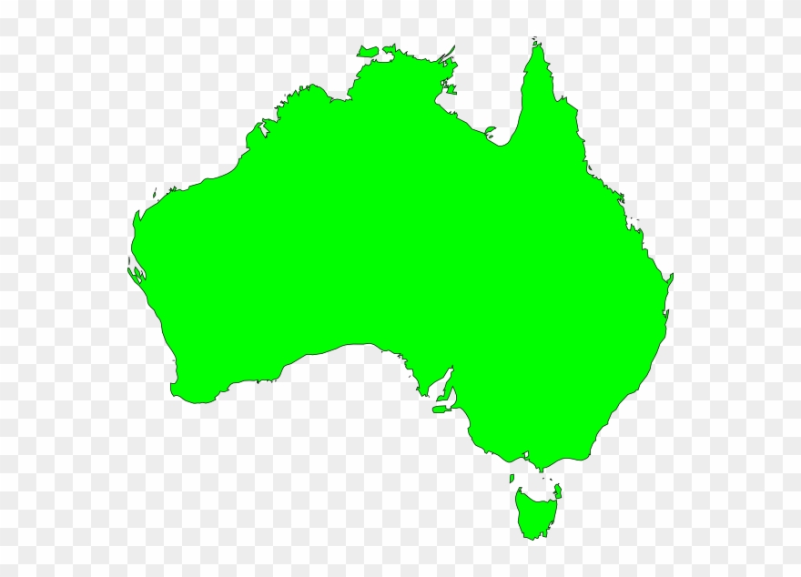 Australia Map Vector Ai Clipart (#19996).