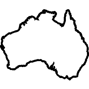 Australia Outline Clip Art 20 Free Cliparts | Download Images On ...