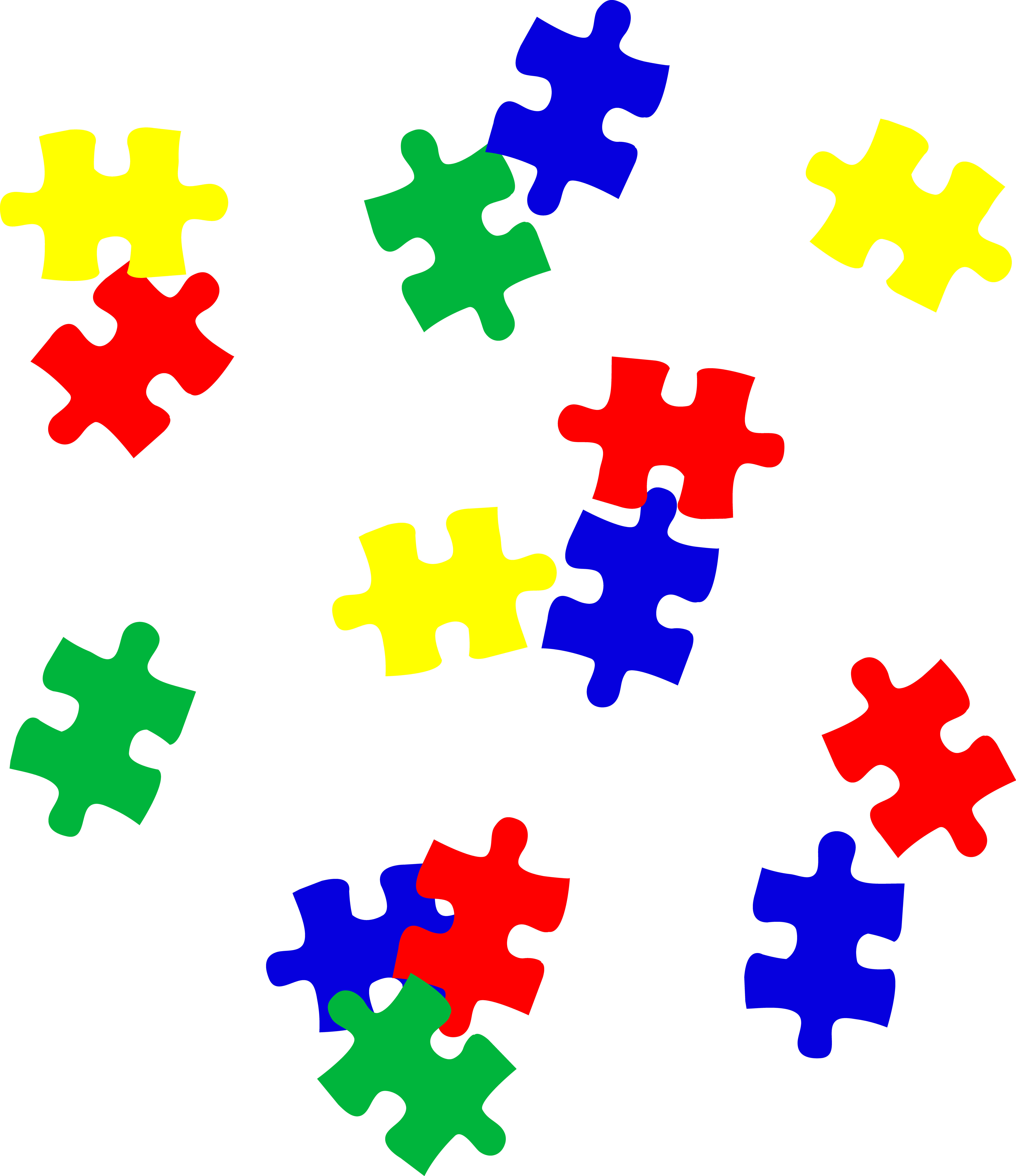 Jigsaw puzzle Autism Autistic Spectrum Disorders Clip art.