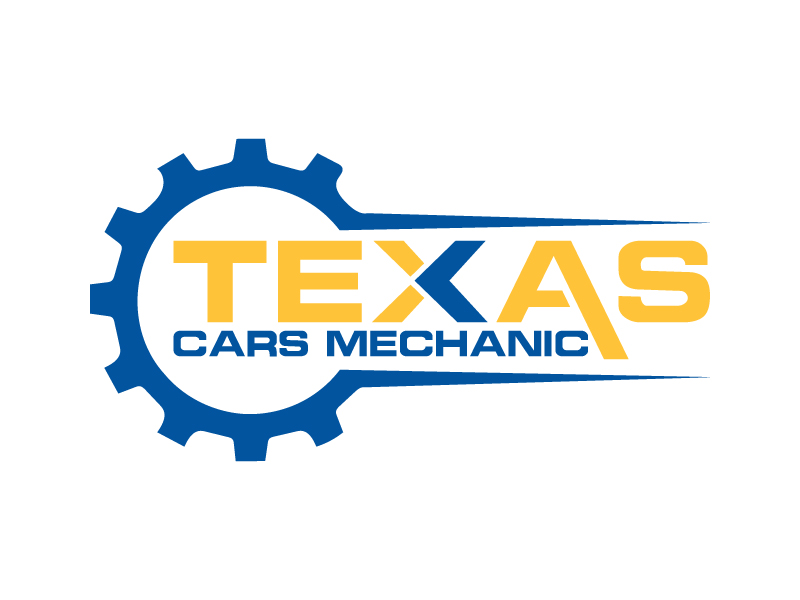 Masculine, Bold, Auto Repair Logo Design for Texas Cars.
