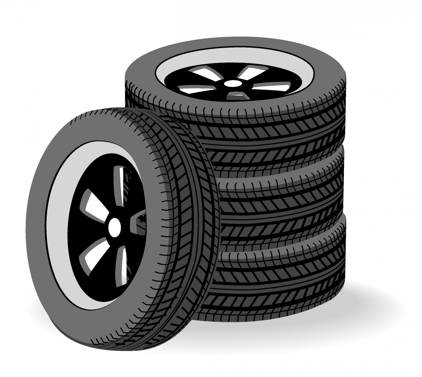 Auto tires clipart - Clipground