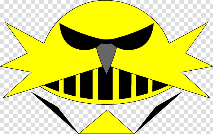 Eggman Nega Autocracy logo, yellow head illustration.
