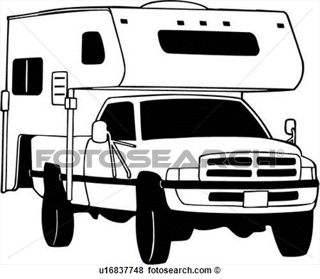 Free Free 223 Truck Camper Svg SVG PNG EPS DXF File