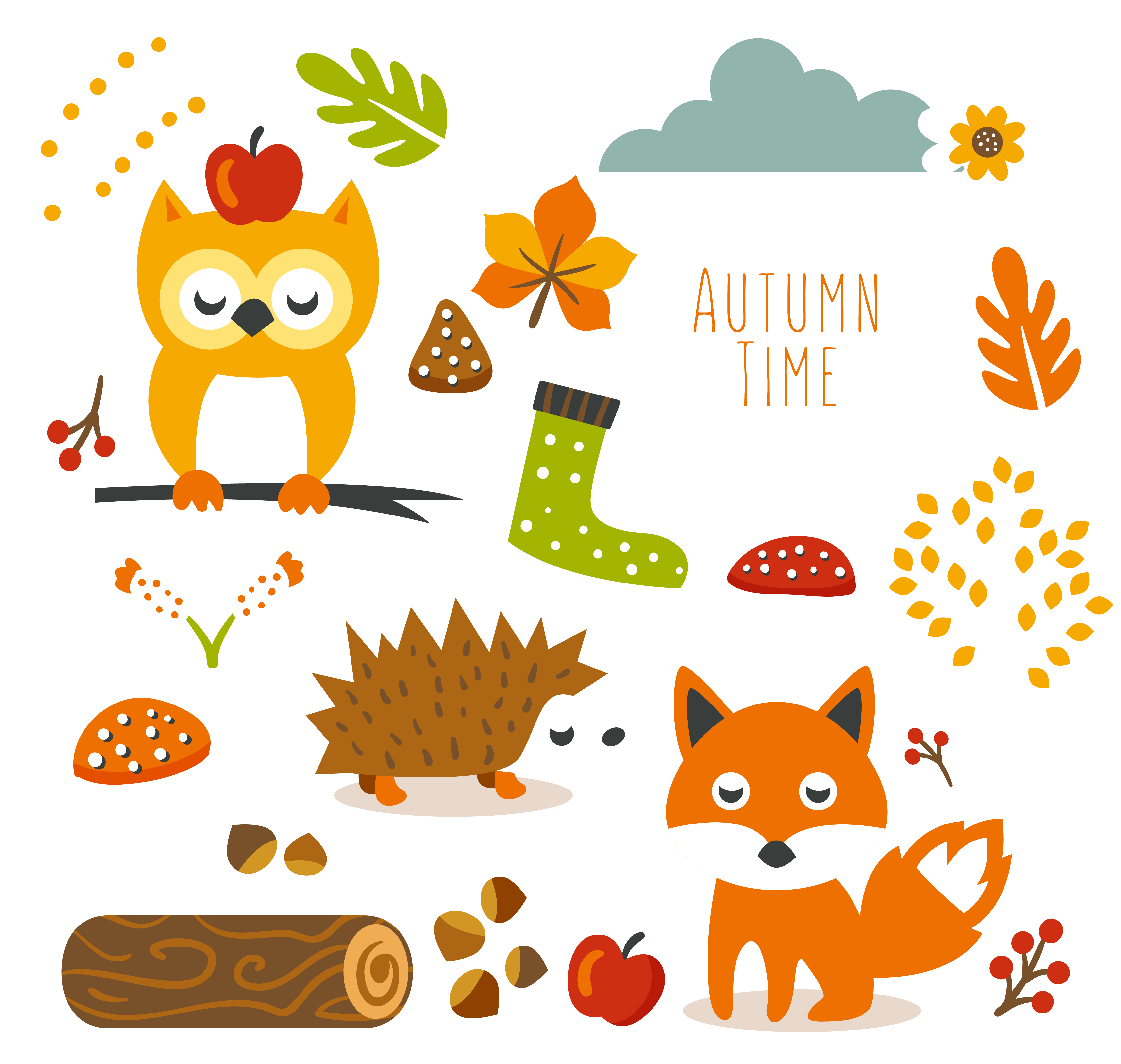 Free Autumn Animal Cliparts, Download Free Clip Art, Free.