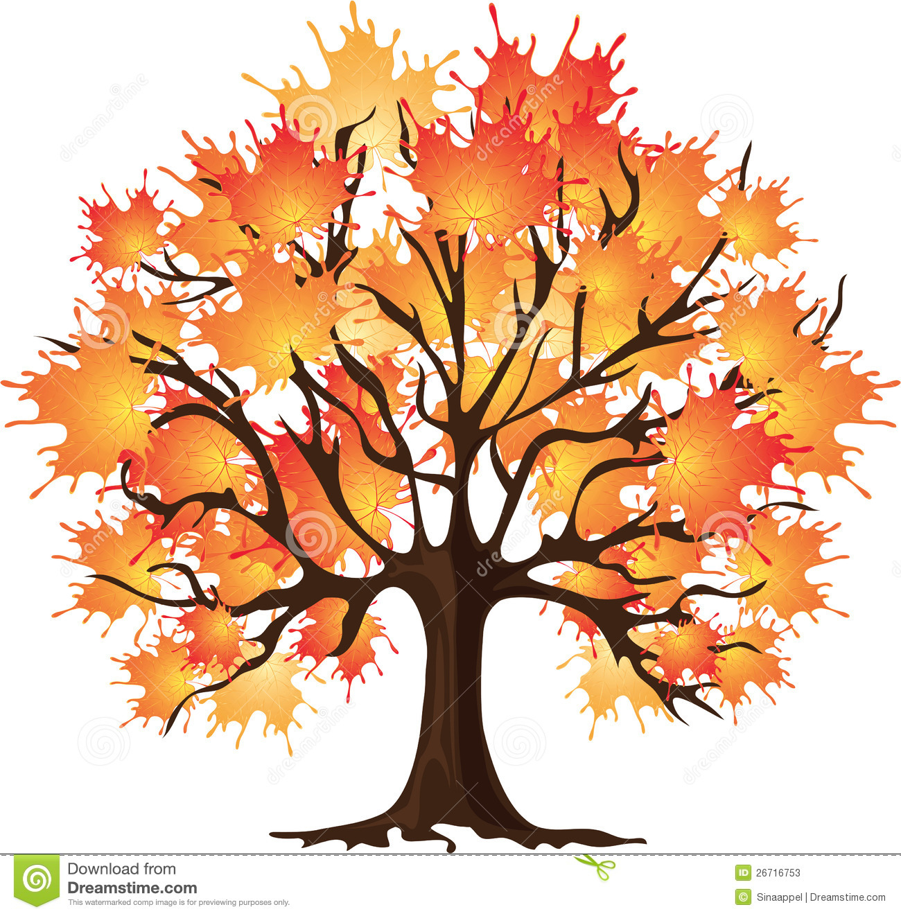 Clipart Maple Tree With Falling Seeds 20 Free Cliparts Download