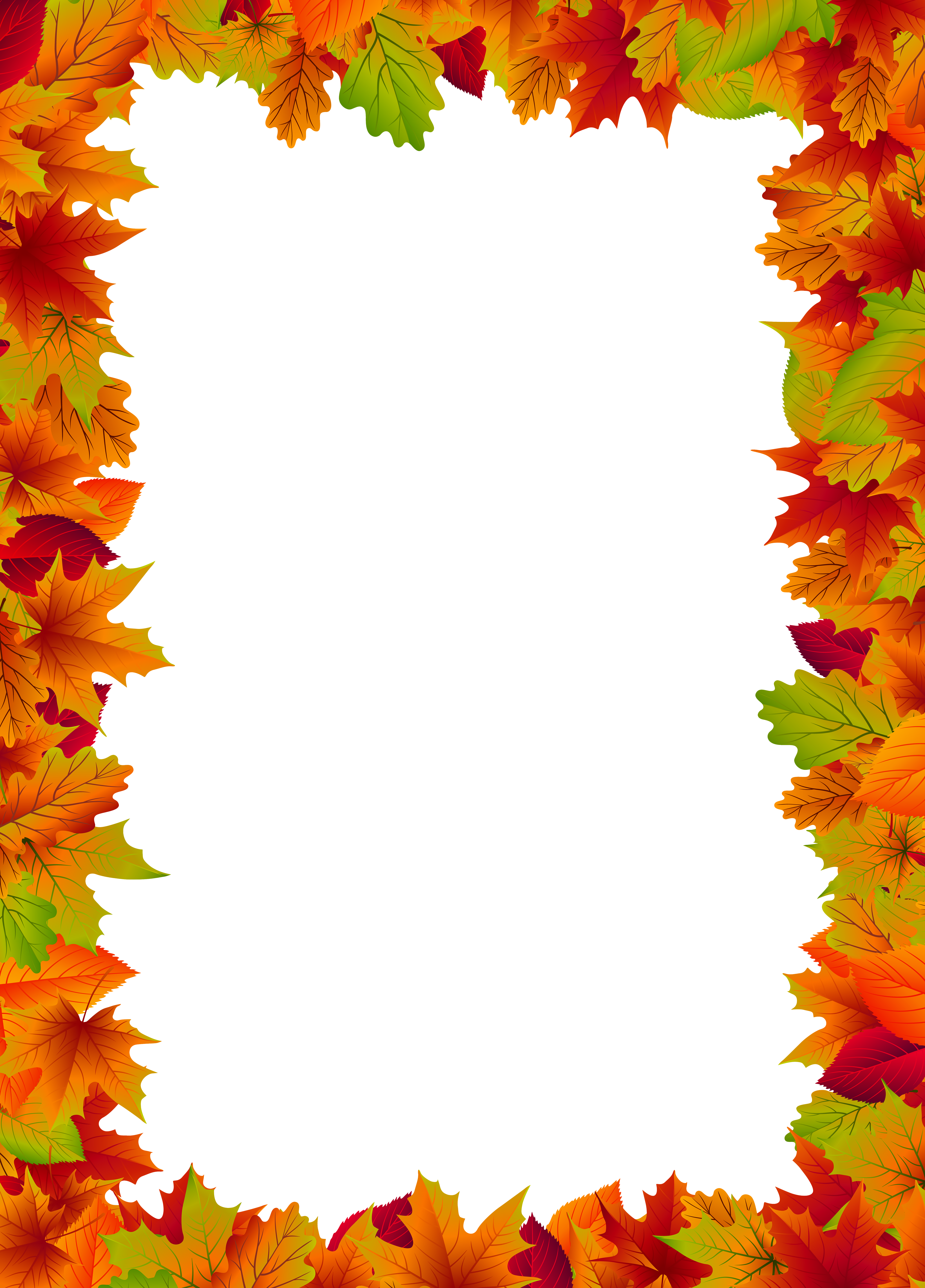 Free Printable Fall Borders