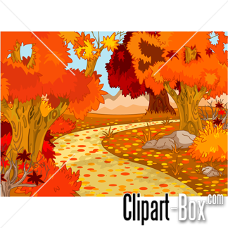 CLIPART AUTUMN BACKGROUND.