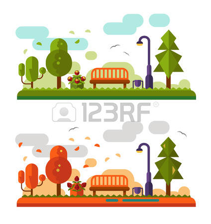 12,865 Autumn Park Cliparts, Stock Vector And Royalty Free Autumn.