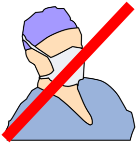 Doctor With Mask Not Available Clip Art at Clker.com.