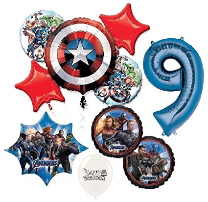 Amazon.com: Avengers Infinity War Endgame 9th Birthday Party.