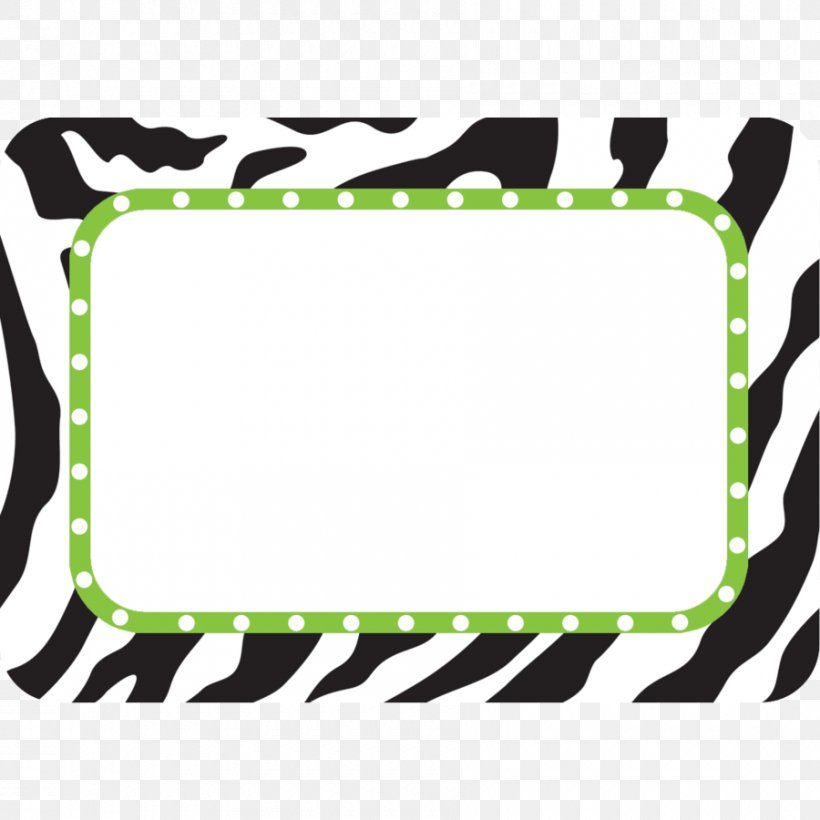 Name Tag Label Sticker Animal Print Name Plates & Tags, PNG.
