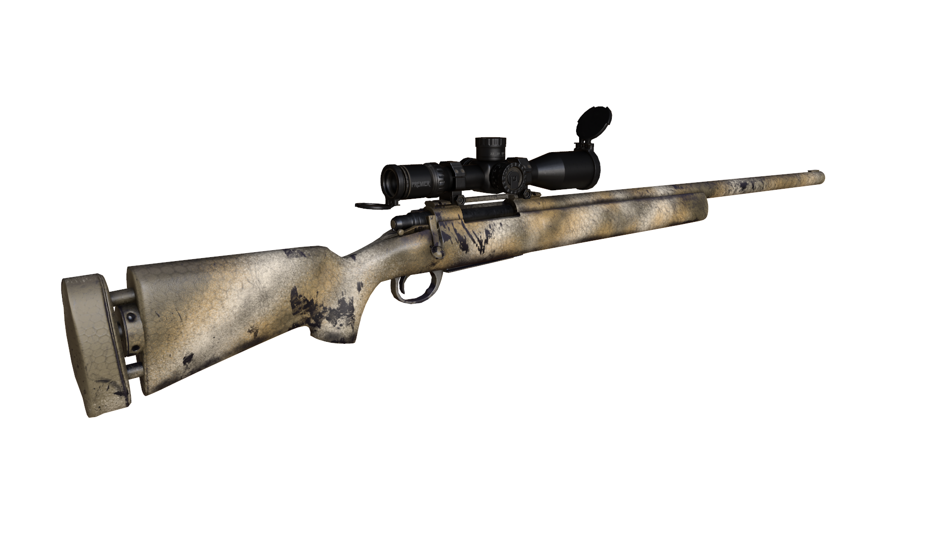 Sniper rifle PNG images free download.