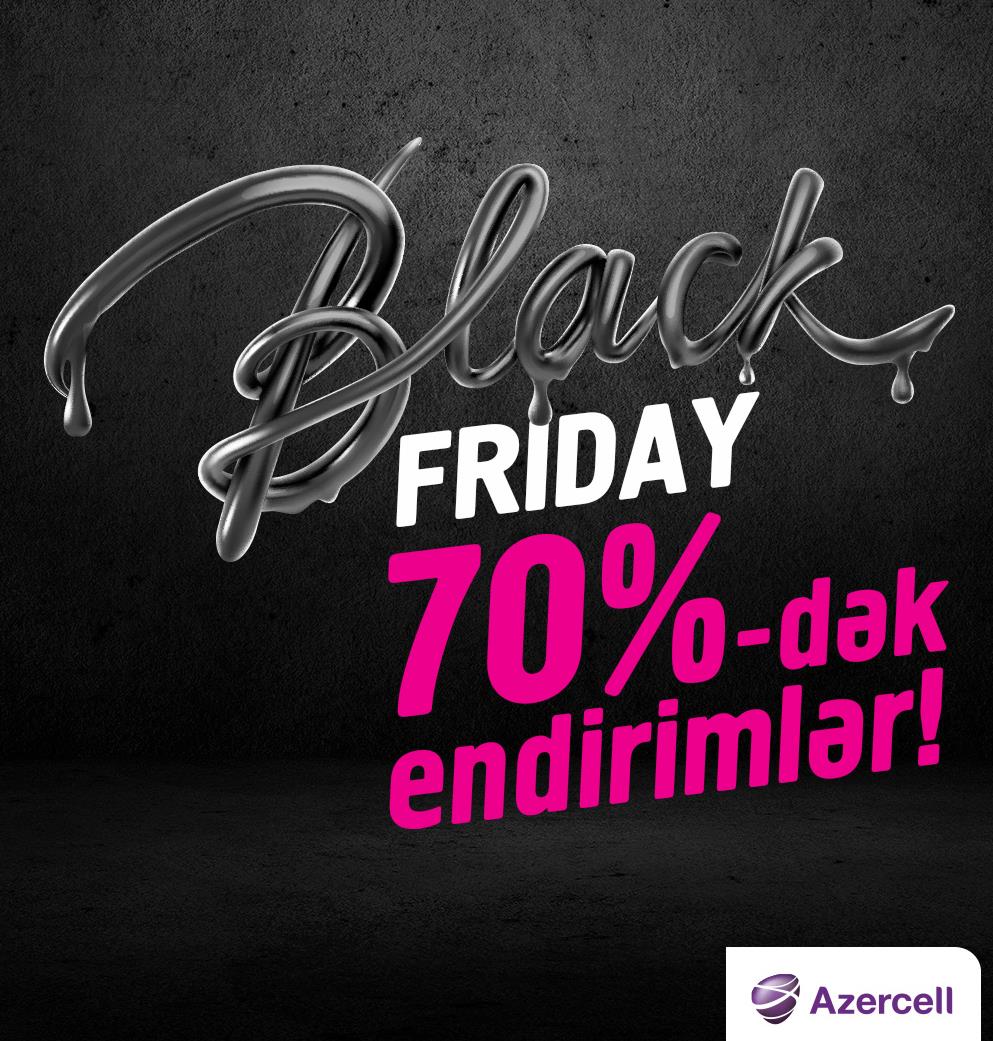 Amazing discounts on Black Friday from Azercell! [PHOTO].