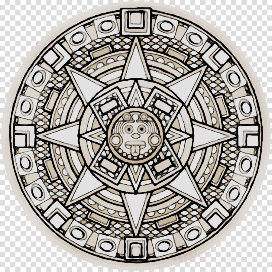 aztec calendar clipart 20 free Cliparts | Download images on Clipground ...