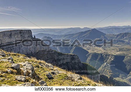 Stock Images of Spain, Aragon, Central Pyrenees, Ordesa y Monte.