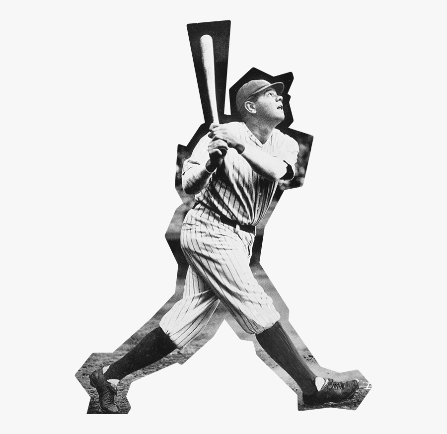 Transparent Babe Ruth Png.