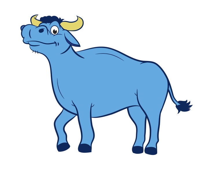 Ox clipart blue, Ox blue Transparent FREE for download on.