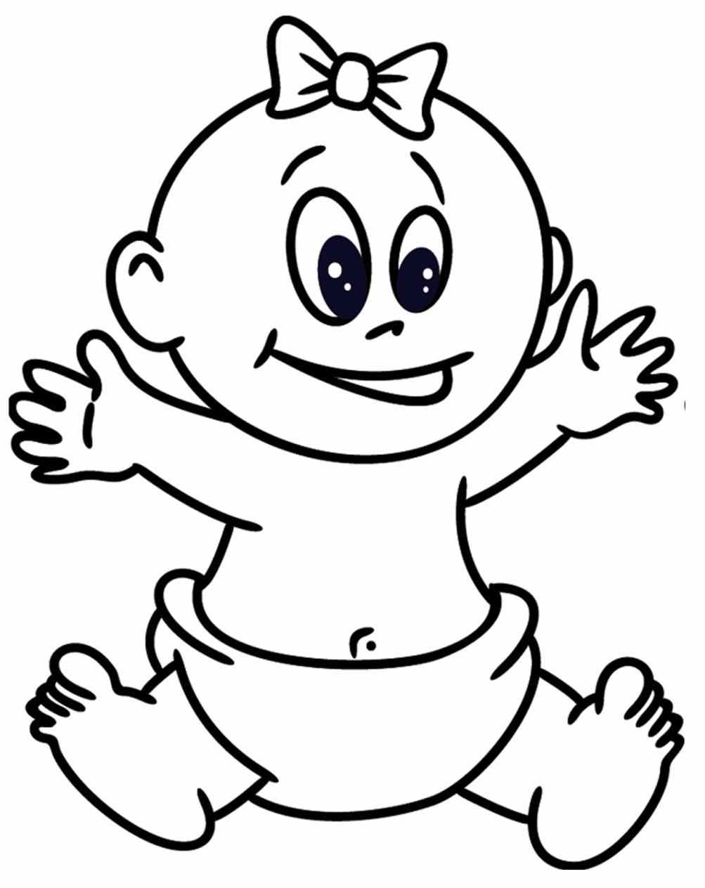 Baby clipart black and white Inspirational Shower Boy.