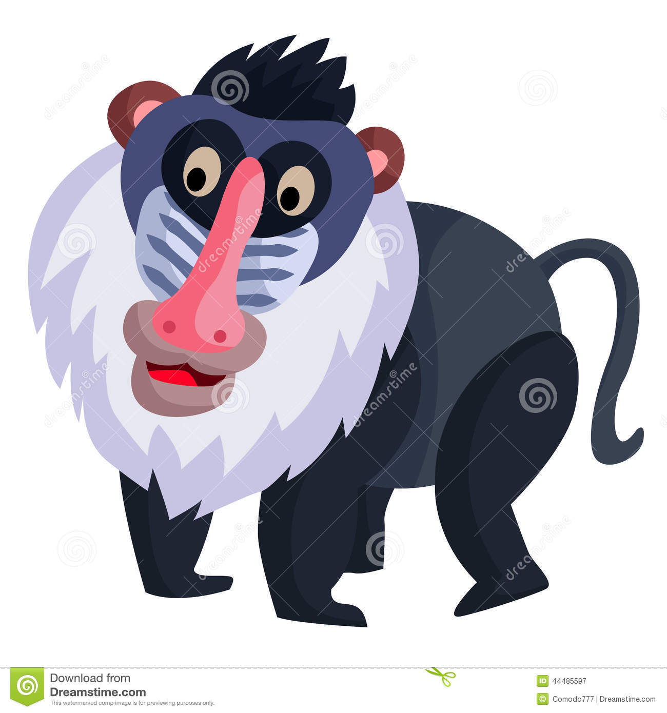 Baboon Clipart.