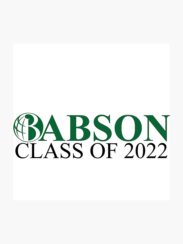 Babson College Class of 2022.