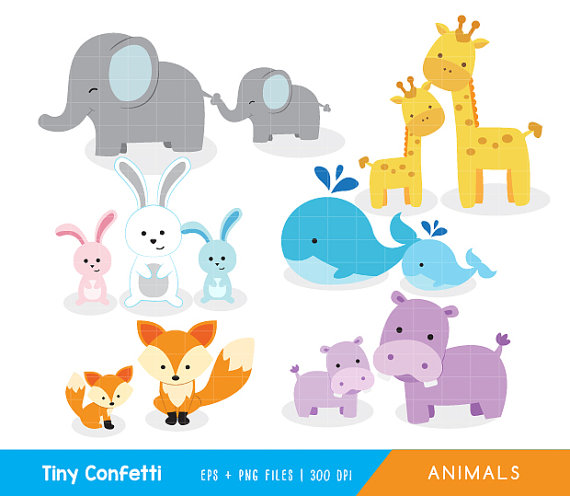 Collection of 14 free Mother clipart baby animal aztec clipart.