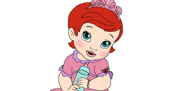 Baby Ariel Dress Up Game.