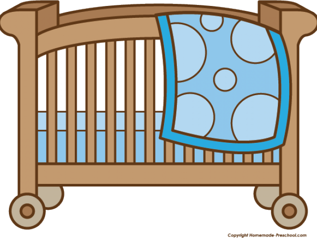 Baby Crib Clipart 2.
