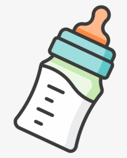 Free Feeding Bottle Clip Art with No Background.