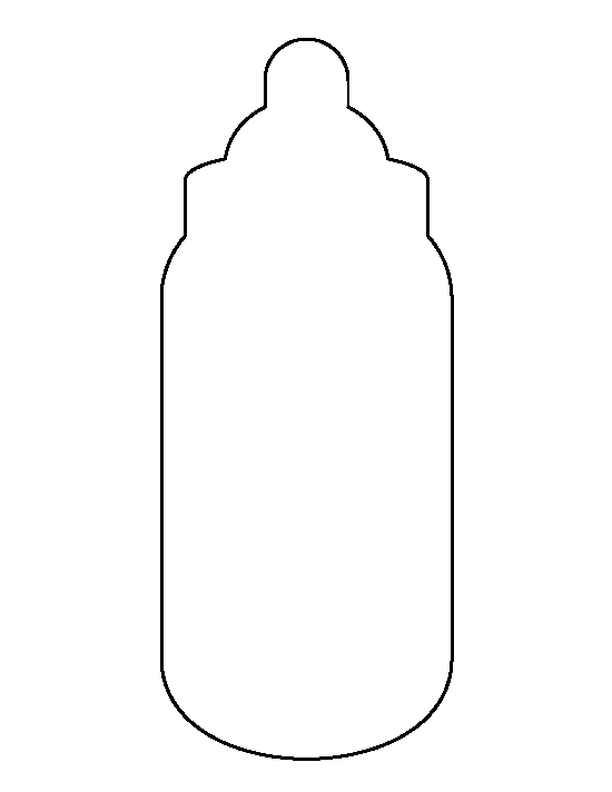 Baby Bottle Template Clipart 10 Free Cliparts Download Images On 