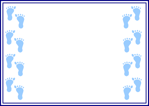 Baby Shower Border Clipart.