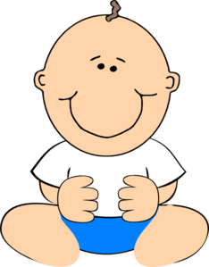 Free Baby Boy Clipart.