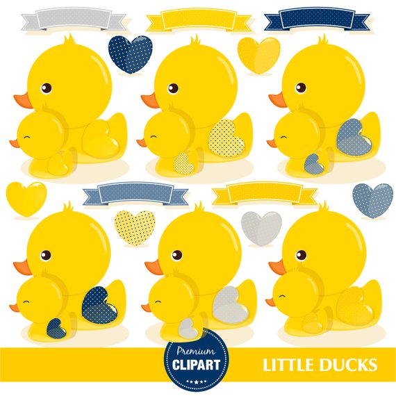 Baby boy shower clipart, Rubber duck clipart, Rubber ducky.