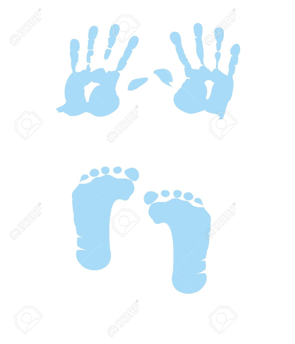 Twin Baby Clipart.