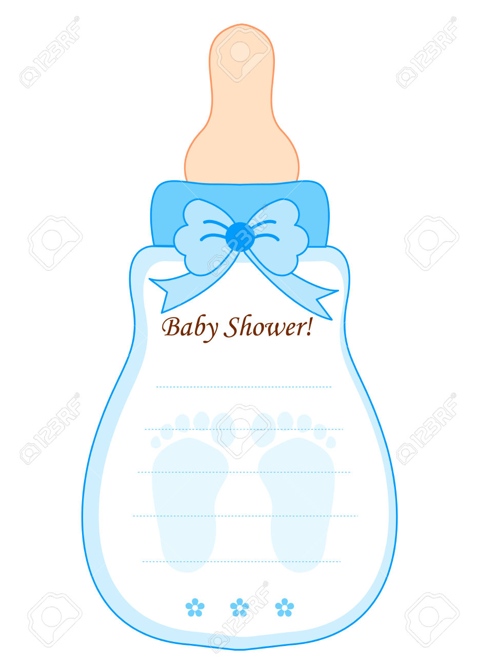 Clipart Baby Shower Invitations.