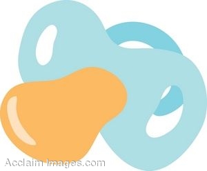 936 Pacifier free clipart.