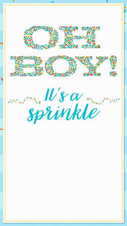 Free Baby Sprinkle Invitations.
