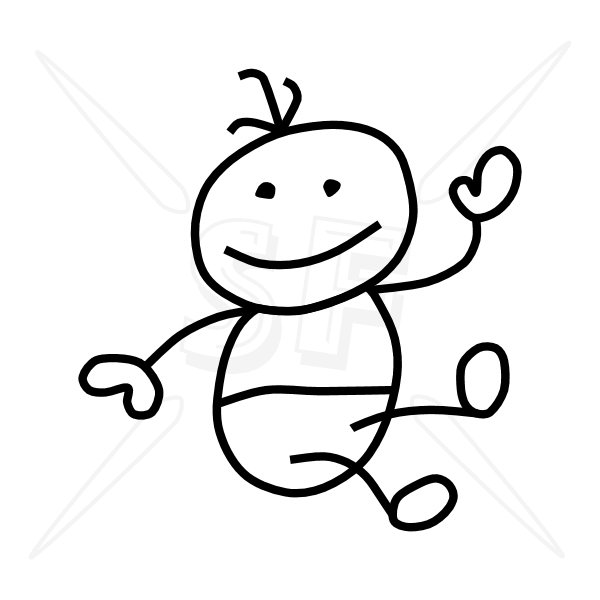 Baby Boy Stick Figure Clipart 10 Free Cliparts Download Images On