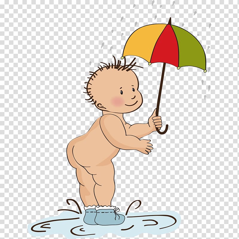 Wedding invitation Baby shower Infant , Rain child.