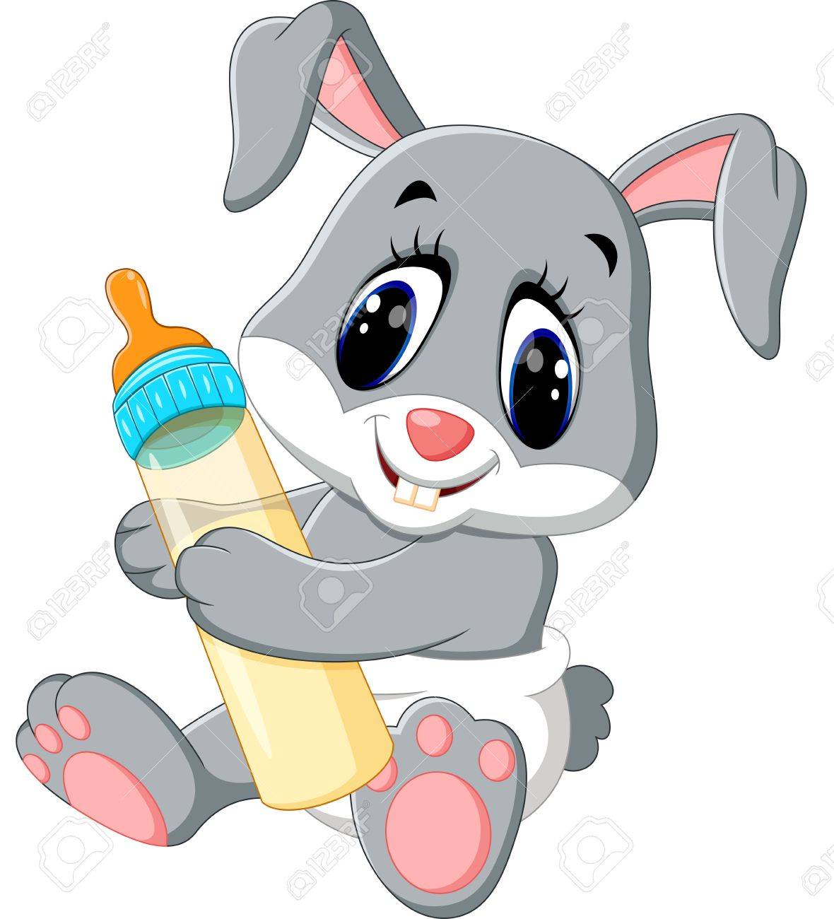 Baby bunny clipart 4 » Clipart Station.