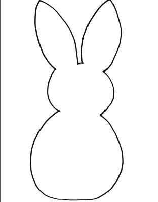 Free Free Easter Bunny Outline Svg 426 SVG PNG EPS DXF File