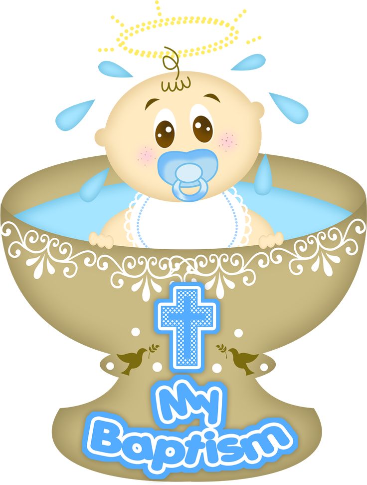 2345 Baptism free clipart.