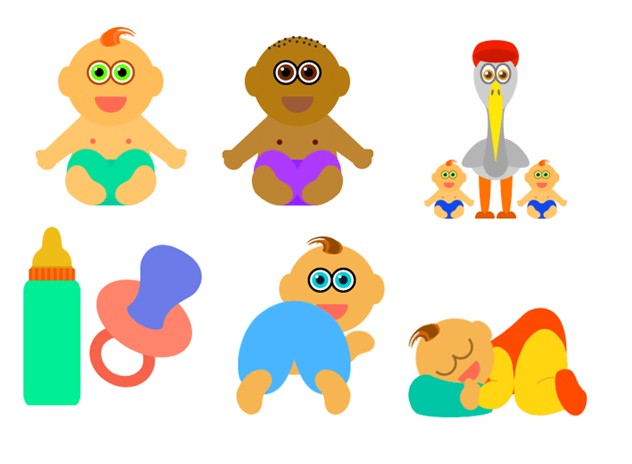 Free Baby Shower Clip Art You Can Download Right Now.