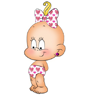 Free Baby Girl Clipart.