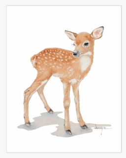 Free Baby Deer Clip Art with No Background.