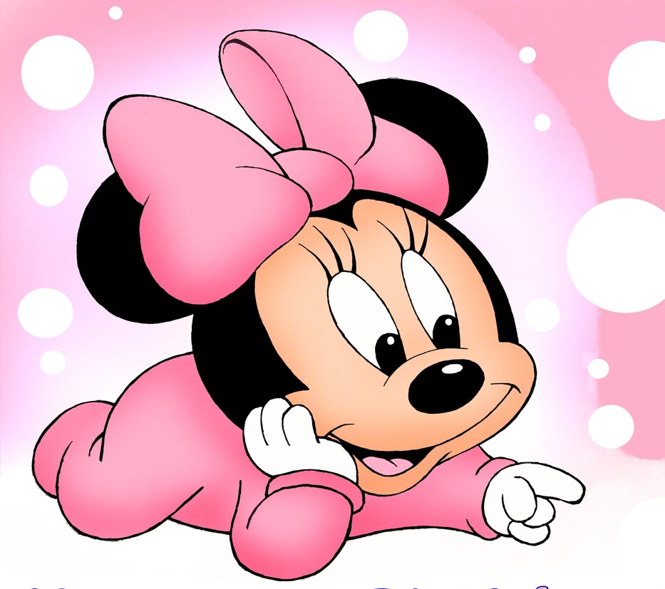 Free download Cute Disney Baby Minnie Mouse Clip Art.