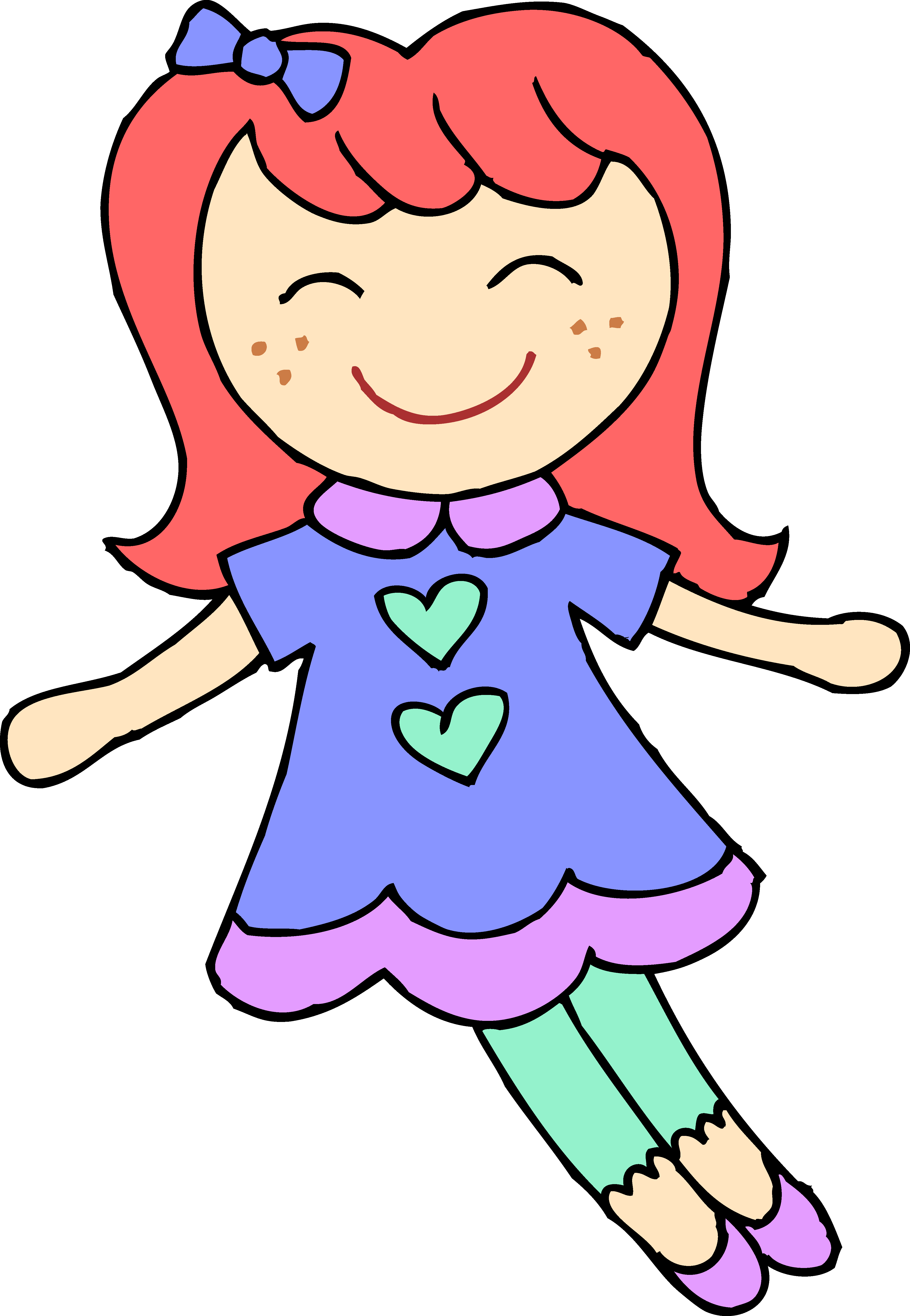 Clipart baby doll.