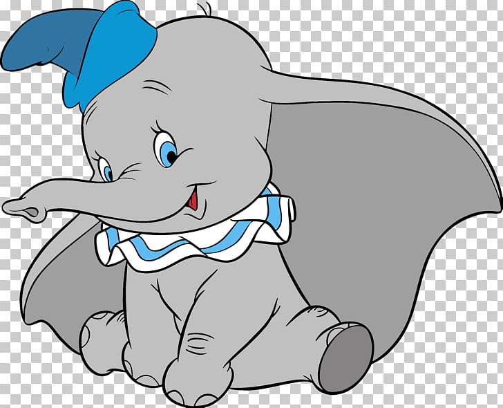 Dumbo Cartoon Desktop , drawing baby elephant, Disney Dumbo.