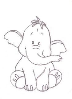 17 parasta ideaa: Baby Elephant Clipart Pinterestissä.