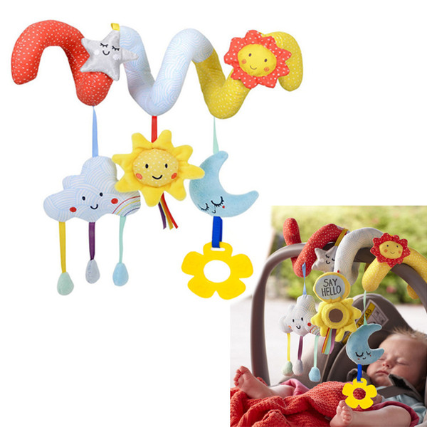 2019 Baby Crib Revolves Toy Infant Bed Stroller Playing Toy Crib Lathe  Hanging Baby Rattles Mobile From Lemonle, $69.35.
