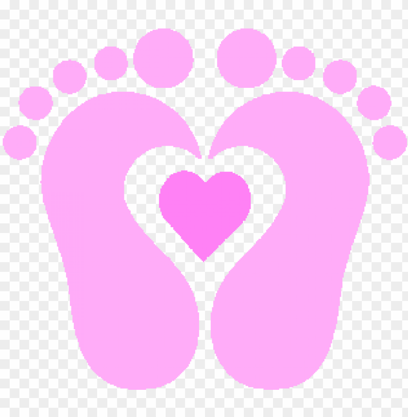 image of baby footprint clipart.